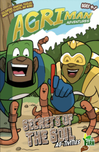 AGRIMAN Secrets of the Soil Activity Book. For Ages 4-7
